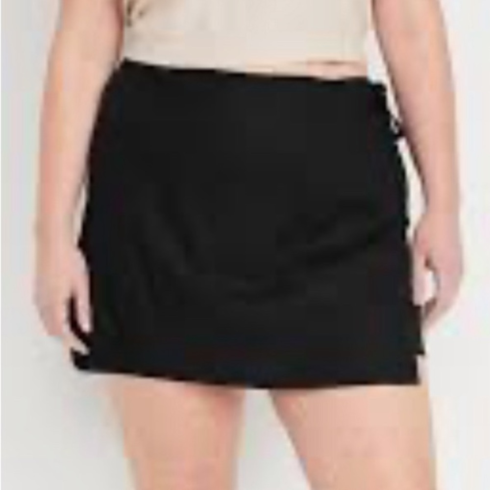 Old Navy XL Black Body Con Mini Skirt